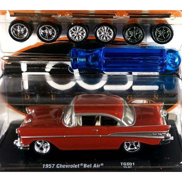 M2 Machines Auto Wheels 1957 CHEVROLET BEL AIR, New, See Pics/Description! - Picture 2 of 4